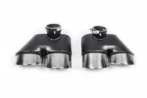 Mercedes S-class W220 1998-2005 Exhaust Tips V1 (2 pcs) photo 2