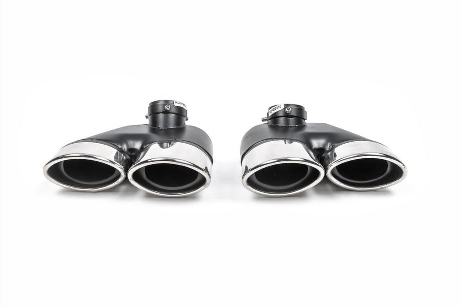 Mercedes S-class W220 1998-2005 Exhaust Tips V1 (2 pcs) Image