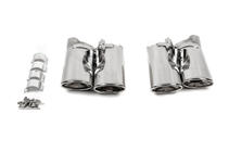 Mercedes S-class W220 1998-2005 Exhaust Tips V2 (2 pcs) photo 3