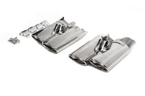 Mercedes S-class W220 1998-2005 Exhaust Tips V2 (2 pcs) photo 1