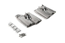 Mercedes S-class W220 1998-2005 Exhaust Tips V2 (2 pcs) photo 4