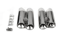 Mercedes S-class W220 1998-2005 Exhaust Tips V2 (2 pcs) photo 5