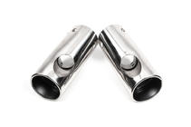 Mercedes S-class W220 1998-2005 Exhaust Tips V3 (2 pcs) photo 8