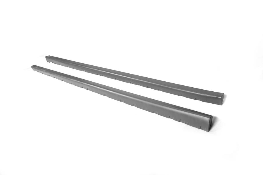 Nissan Primastar 2002-2014 Plastic side skirts (short wheelbase, 2 pcs, primed) Photo 3