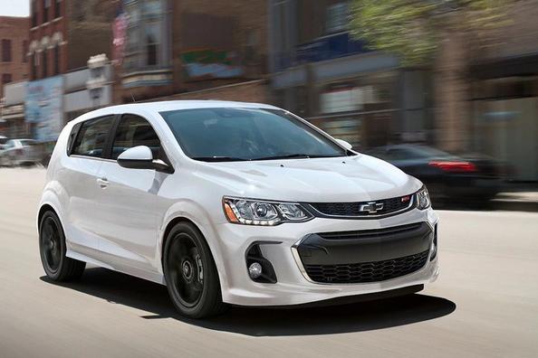 Restyled hatchback Chevrolet Aveo