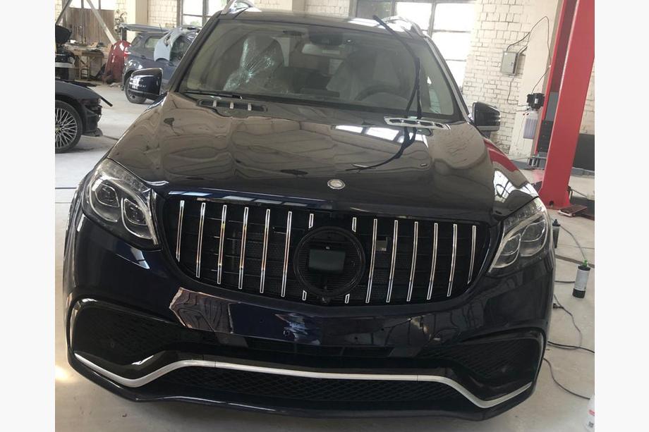 Mercedes GL/GLS class X166 2012-2019 Front Grille GT Panamericana (for GLS) Photo 2