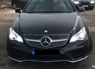 Mercedes E-class coupe C207 2010-2017 Front Grille (2014-2016, Diamond Silver) photo 3