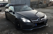 Mercedes E-class coupe C207 2010-2017 Front Grille (2014-2016, Diamond Silver) photo 4