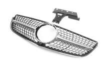 Mercedes E-class coupe C207 2010-2017 Front Grille (2014-2016, Diamond Silver) photo 6