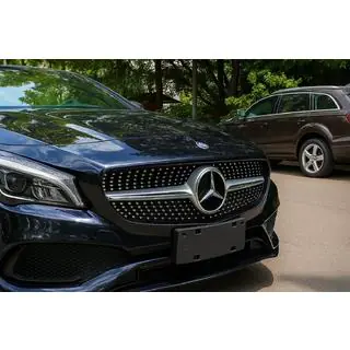 Front Grille (2013-2016, Diamond Silver)