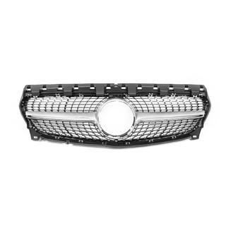 Front Grille (2017-2019, Diamond Silver) Mercedes CLA C117 2013-2019 photo 2