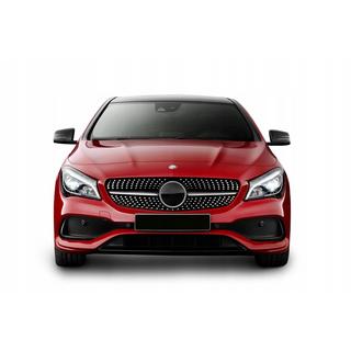 Front Grille (2017-2019, Diamond Silver) Mercedes CLA C117 2013-2019 photo 3