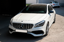 Mercedes CLA C117 2013-2019 Front Grille (2013-2016, GT Panamericana) photo 1