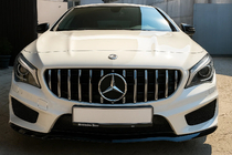 Mercedes CLA C117 2013-2019 Front Grille (2013-2016, GT Panamericana) photo 3
