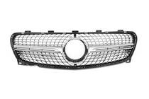 Mercedes GLA X156 2014-2019 Front Grille Diamond Silver (2017-2019) photo 2