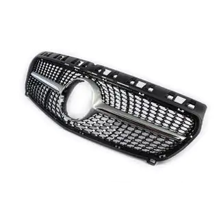 Front Grille Diamond Silver (2012-2015) photo 3