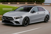 Mercedes A-class W177 2018- Front Grille Diamond Silver (for 2018-2022) photo 3
