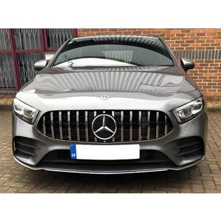 Front Grille GT Panamericana (for 2018-2022) Mercedes A-сlass W177 2018- photo 4