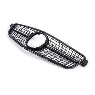 Front Grille Diamond Black Mercedes C-class W204 2007-2015 photo 3