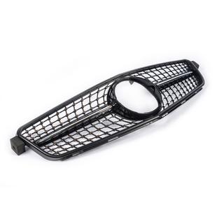 Front Grille Diamond Black Mercedes C-class W204 2007-2015 photo 4