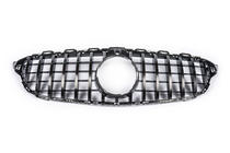 Mercedes C-class W205 2014-2021 Front Grille Panamericana GT (for Avantgarde/AMG-Line/C43 AMG) 2018+, with camera photo 3