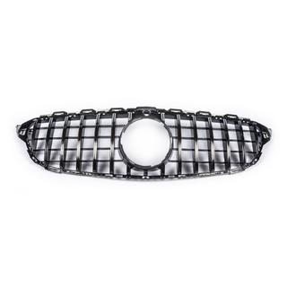 Front Grille Panamericana GT (for Avantgarde/AMG-Line/C43 AMG) Mercedes C-сlass W205 2014-2021 photo 3