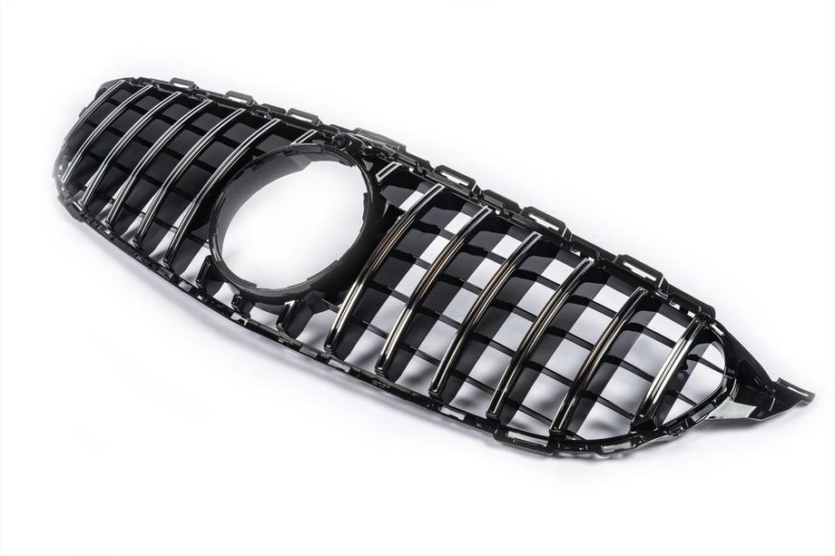 Mercedes C-class W205 2014-2021 Front Grille Panamericana GT (for Avantgarde/AMG-Line/C43 AMG) Photo 10