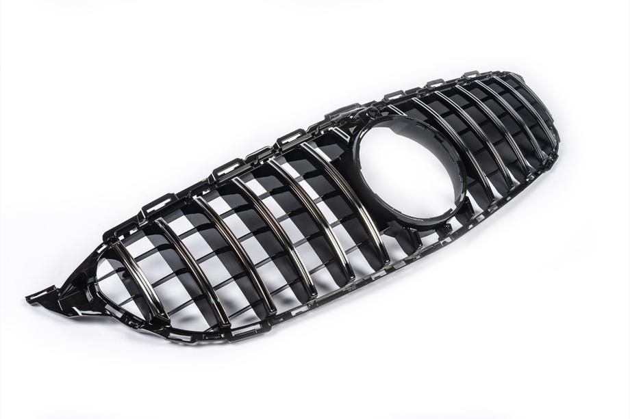 Mercedes C-class W205 2014-2021 Front Grille Panamericana GT (for Avantgarde/AMG-Line/C43 AMG) Photo 11