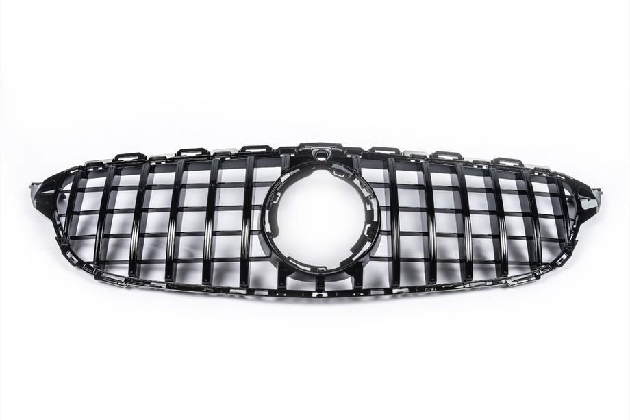 Mercedes C-class W205 2014-2021 Front Grille Panamericana GT (for Avantgarde/AMG-Line/C43 AMG) Photo 5