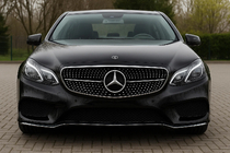 Mercedes E-class W212 2009-2016 Front Grille Diamond Black (for Avantgarde and AMG-Line, 2013-2016) photo 3
