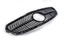 Mercedes E-class W212 2009-2016 Front Grille Diamond Black (for Avantgarde and AMG-Line, 2013-2016) photo 5