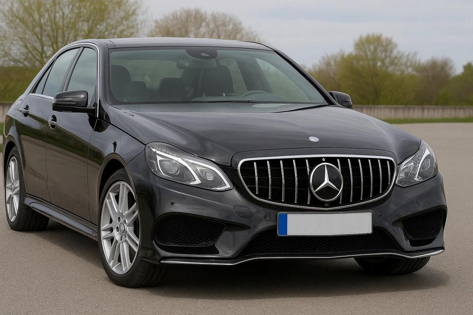Mercedes E-class W212 2009-2016 Front Grille GT Panamericana (for Avantgarde and AMG-Line, 2013-2016) Image