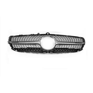 Front grille with frame 2014-2018 (Diamond Silver) Mercedes CLS C218 2011-2018 photo 3