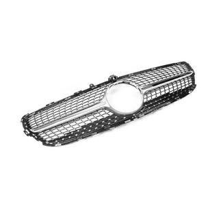Front grille with frame 2014-2018 (Diamond Silver) Mercedes CLS C218 2011-2018 photo 4