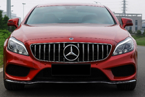 Mercedes CLS C218 2011-2018 Front grille with frame 2014-2018 (GT Panamericana) photo 2