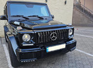 Mercedes G class W463 1990-2018 Front Grille (GT, with Chrome Strips) photo 1