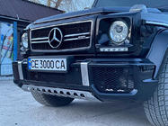 Mercedes G class W463 1990-2018 Front bumper AMG G63/G65 complete G65 (black mesh) photo 1