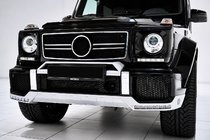 Mercedes G class W463 1990-2018 BRBS Front Bumper Lip Spoiler with LED photo 1