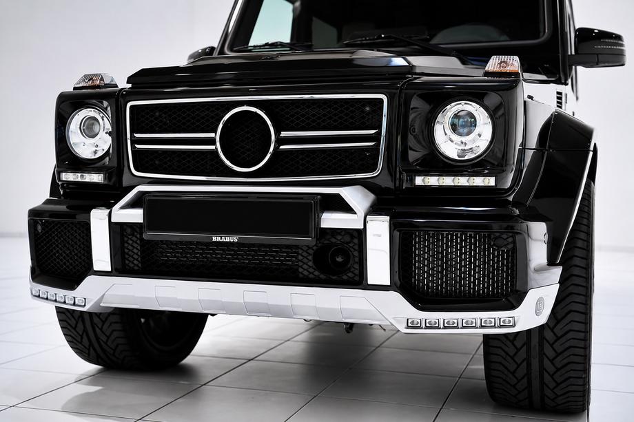 Mercedes G class W463 1990-2018 BRBS Front Bumper Lip Spoiler with LED Image