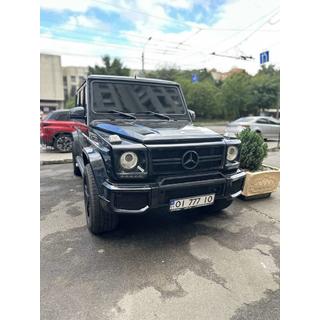 Front bumper add-on (black matte, G65) photo 4