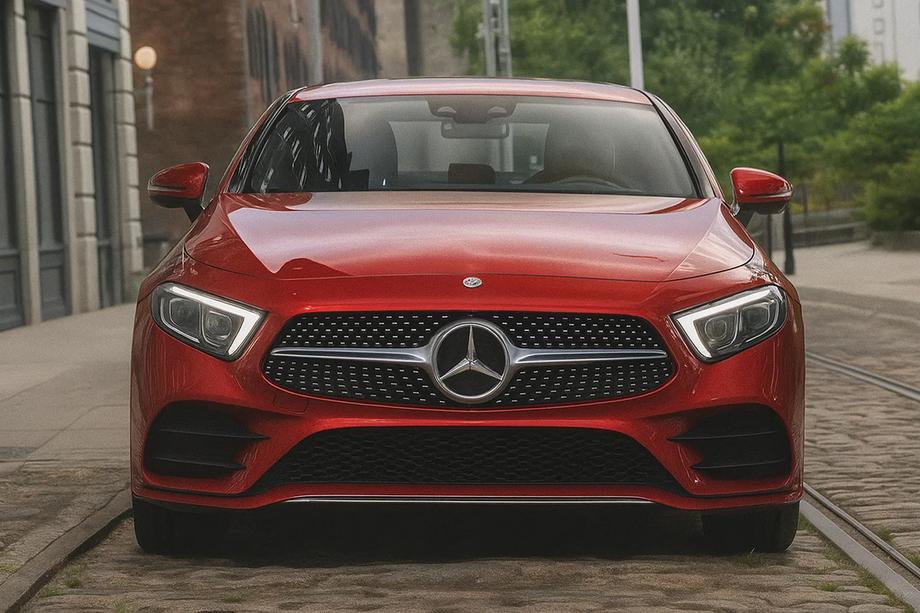 Mercedes CLS C257 2018- Front Grille (Diamond Silver) Image