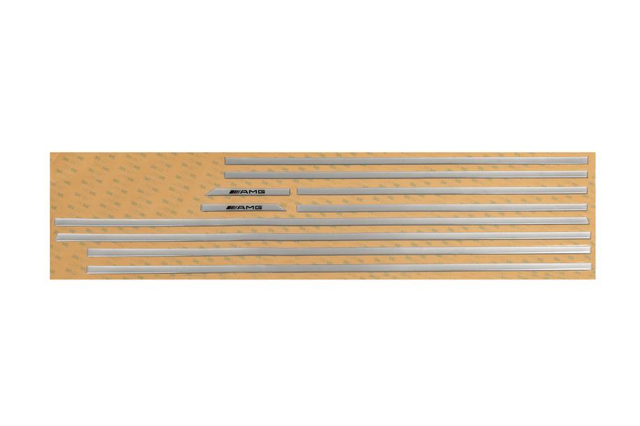 Mercedes G сlass W463 1990-2018 Grey door moldings (inserts) Image