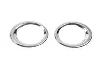 Nissan Qashqai 2007-2010 Fog Light Trim Surround Covers (2 pcs, Stainless Steel) photo 4