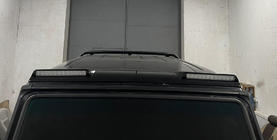 Mercedes G class W463 1990-2018 Sun Visor BRB V1 Design 2015 (ABS) photo 6