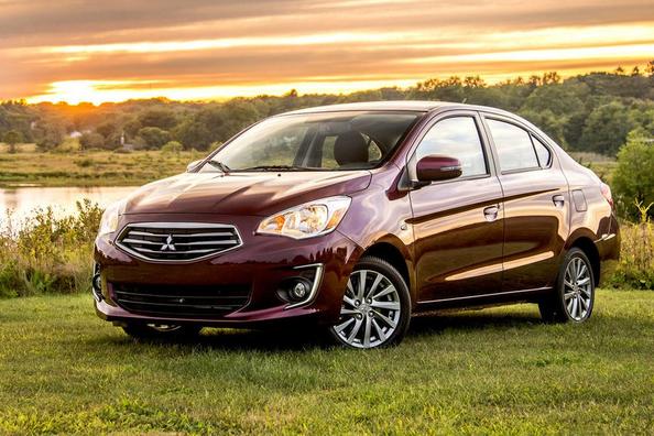 Budget sedan Mitsubishi Mirage