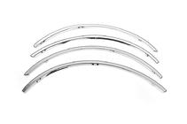 Nissan Tiida 2004-2011 Wheel Arch Trim (Stainless Steel) photo 2