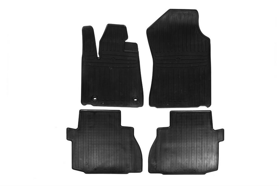 Toyota Sequoia 2007-2022 Rubber Floor Mats (2 Rows, Stingray Premium) Image