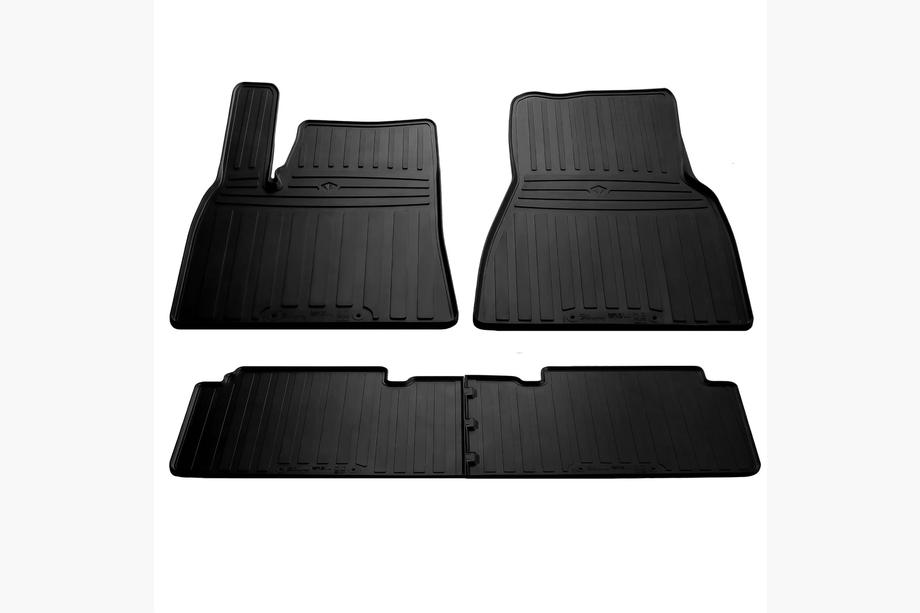 Tesla Model S 2012– Rubber Floor Mats Stingray (2012-2021) Photo 1