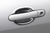 Nissan Tiida 2004-2011 Door handle bowls (4 pcs, plastic) photo 1