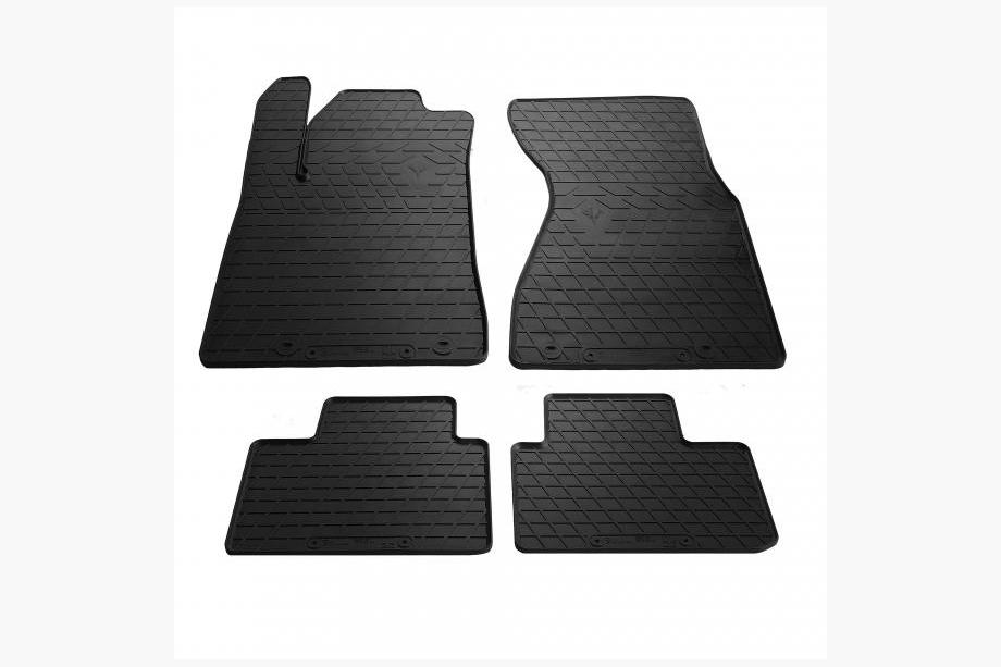 Audi A8 1994-2002 Rubber Floor Mats (4 pcs, Stingray Premium) Image